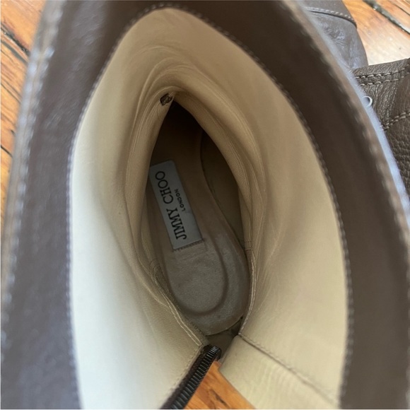 Taupe Jimmy Choo Hatcher boots 36 Worn once - Picture 6 of 6